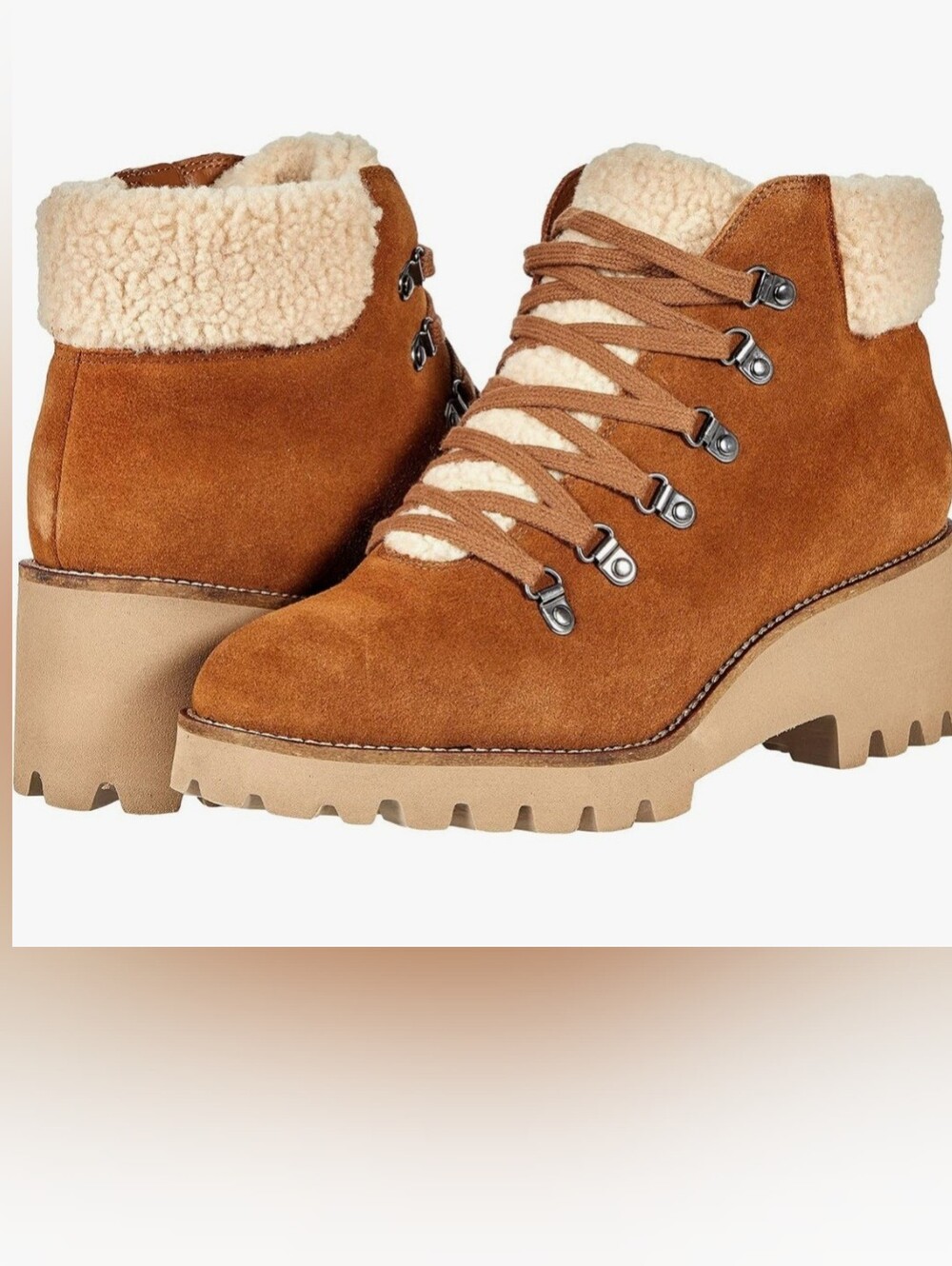 Blondo Devin Genuine Suede Hiker Boot Size 7.5.